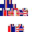 Minecraft skin texture, 64x64 pixels