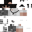 Minecraft skin texture, 64x64 pixels