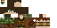 Minecraft skin texture, 64x32 legacy pixels