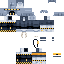 Minecraft skin texture, 64x64 pixels
