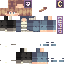 Minecraft skin texture, 64x64 pixels