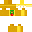 Minecraft skin texture, 64x64 pixels