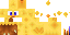 Minecraft skin texture, 64x32 legacy pixels