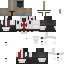 Minecraft skin texture, 64x64 pixels