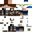 Minecraft skin texture, 64x64 pixels