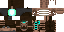 Minecraft skin texture, 64x32 legacy pixels