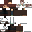 Minecraft skin texture, 64x64 pixels