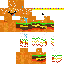Minecraft skin texture, 64x64 pixels