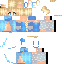 Minecraft skin texture, 64x64 pixels