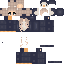 Minecraft skin texture, 64x64 pixels