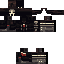 Minecraft skin texture, 64x64 pixels