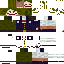 Minecraft skin texture, 64x64 pixels