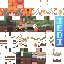 Minecraft skin texture, 64x64 pixels