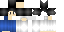 Minecraft skin texture, 64x32 legacy pixels