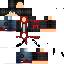 Minecraft skin texture, 64x64 pixels
