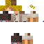 Minecraft skin texture, 64x64 pixels