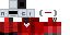 Minecraft skin texture, 64x32 legacy pixels