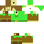 Minecraft skin texture, 64x64 pixels