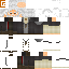 Minecraft skin texture, 64x64 pixels
