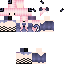 Minecraft skin texture, 64x64 pixels