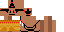 Minecraft skin texture, 64x32 legacy pixels