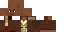 Minecraft skin texture, 64x32 legacy pixels