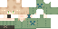 Minecraft skin texture, 64x32 legacy pixels