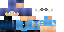 Minecraft skin texture, 64x32 legacy pixels