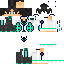 Minecraft skin texture, 64x64 pixels