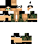 Minecraft skin texture, 64x64 pixels