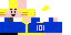 Minecraft skin texture, 64x32 legacy pixels