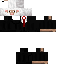 Minecraft skin texture, 64x64 pixels