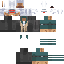 Minecraft skin texture, 64x64 pixels