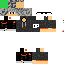 Minecraft skin texture, 64x64 pixels