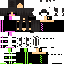 Minecraft skin texture, 64x64 pixels