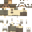 Minecraft skin texture, 64x64 pixels