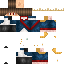 Minecraft skin texture, 64x64 pixels