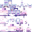 Minecraft skin texture, 64x64 pixels