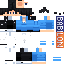 Minecraft skin texture, 64x64 pixels