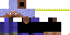 Minecraft skin texture, 64x32 legacy pixels