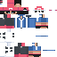 Minecraft skin texture, 64x64 pixels