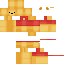 Minecraft skin texture, 64x64 pixels