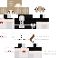 Minecraft skin texture, 64x64 pixels