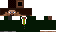 Minecraft skin texture, 64x32 legacy pixels
