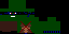 Minecraft skin texture, 64x32 legacy pixels