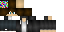 Minecraft skin texture, 64x32 legacy pixels