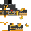 Minecraft skin texture, 64x64 pixels