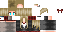 Minecraft skin texture, 64x32 legacy pixels