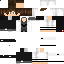 Minecraft skin texture, 64x64 pixels