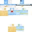 Minecraft skin texture, 64x64 pixels